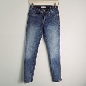 Henry And Belle Addison Super Skinny Ankle Low-Rise Blue Jeans